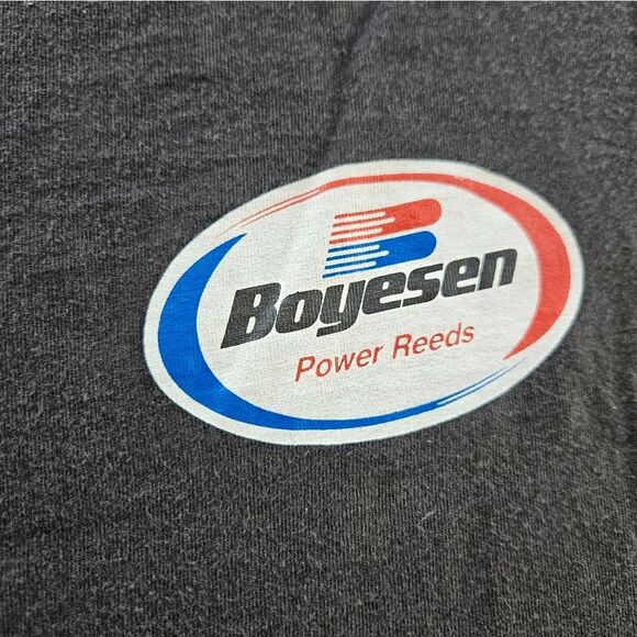 Vintage Boyesen Power Reeds Promotional Gearhead Mechanic Graphic Tee T-Shirt XL - Picture 3 of 10
